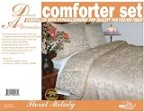 Newpoint Jacquard Woven Queen Comforter Sets, Natural