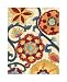 Suzani Splendor I by Chariklia Zarris. Size 20.02 inches width by 26.00 inches height. High Quality Art Poster Print