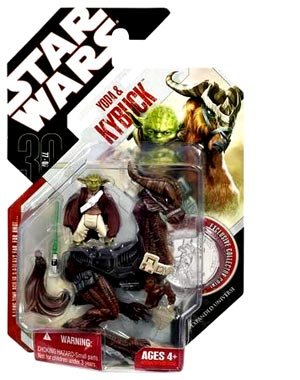 515jtHTI7gL Star Wars Basic Figure Yoda with Kybuck