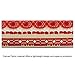 Kamor® 15 15.4 inch MacBook Pro Bohemian Style Canvas Fabric Sleeve Case Cover Shell with bonus adapter bag, superior Protection Laptop Sleeve Case Bag / Notebook Computer Case(Lantern Red&beige)