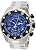 Invicta Men's 1882 Reserve Chronograph Blue Dial Stainless Steel Watch from Invicta