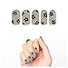 Tattify Striped Nail Wraps - Fishnet (Set of 22)