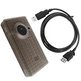 Skque Pure Digital Flip Mino HD Silicone Smoke Skin Case + Usb Extension Cable 6 Feet Bundle Kit Set