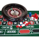 Trademark Poker 18 Deluxe Roulette Set