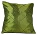 Exquisitely Silky Olive Green Pillow Sham