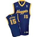 Carmelo Anthony Jersey: adidas Navy Replica #15 Denver Nuggets Jersey