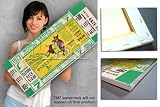 Oakland Athletics 1973 World Series Game 7 Canvas Mega Ticket