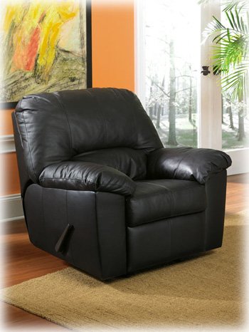 Sydney Black Rocker Recliner By Ashley Furniture