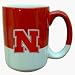 Nebraska Cornhuskers 2-Tone Grande Mug (Set of Two)