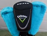 Ladies Callaway Golf Headcover Set for Driver & Woods Black & Teal Colors Womens Covers Head Cover Golf Equipment Accessories