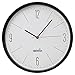 HIPPIH Silent Wall Clock, 10 Inch Battery Operated Round Clock, Easy to Read for Home/Office/School/Kitchen/Bedroom/Living Room