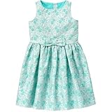 GYMBOREE(ジンボリー) ジャカール ドレス スイート ミント フローラル ワンピース 6歳【並行輸入】