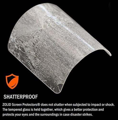 Apple Watch 38mm Screen Protector - Premium Ballistic Tempered Glass for your Apple iWatch with Worlds Thinnest 9H TrueGlass by ZOLID® [ONLY 0.15mm] - Ultra Clear Invisible High Definition (HD) Shield with a Bubble-Free, Waterproof, Self-Healing, Oleophobic Nano-Coating - [Exclusive Deluxe Retail Box]