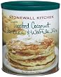 Stonewall Kitchen Toasted Coconut Pancake & Waffle Mix, 16-Ounce Cans (Pack of 3)