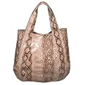 Hollywood Intuition Snake Tote - Natural