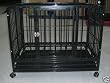 42" Black Commercial Quality Heavy Duty Pet Dog Cage Crate Kennel w/Wheels 42" Black Commercial Quality Heavy Duty Pet Dog Cage Crate Kennel w/Wheels