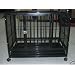 42" Black Commercial Quality Heavy Duty Pet Dog Cage Crate Kennel w/Wheels