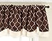 Style Master Bleecker Embroidered Layered Valance with Lining, 54