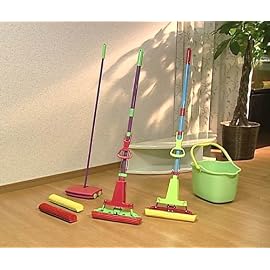 お掃除ラクラク! ! カラフルなモップ
