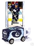 VANCOUVER CANUCKS NHL DIECAST MINI ZAMBONI 2007-08 MARKUS NASLUND Trading Card by Upperdeck