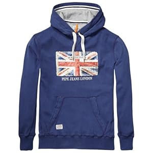 Sudadera para hombre, talla S, color azul (jarman)