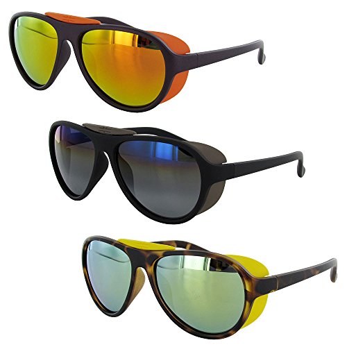 Vuarnet Extreme Unisex VE 7008 Oval Polarized Aviator Sunglasses