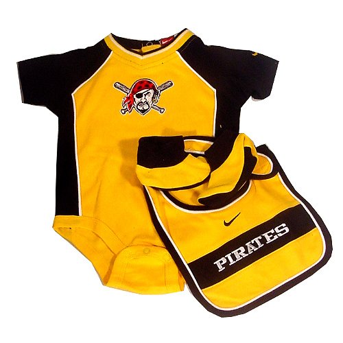 Bib/Booties Pirates Nike Infan