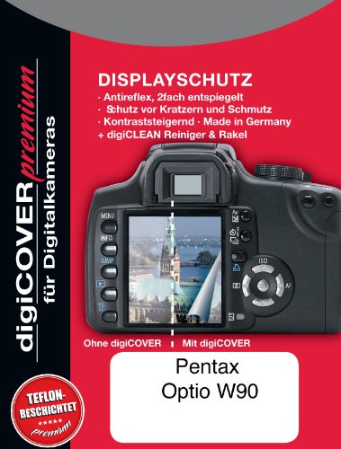 digiCover Premium Displayschutzfolie f&uuml;r Pentax Optio W90 Preisvergleich