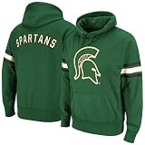 Michigan State Spartans Green Blindside Hooded Sweatshirt