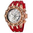 Invicta Women`s 6952 Reserve Collection Bolt Chronograph Red Polyurethane Watch