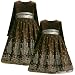 Bonnie Jean Small Girl 4-6X BROWN SILVER CAVIAR BEADING MESH OVERLAY Special Occasion Wedding Flower Girl Christmas Holiday Party Dress