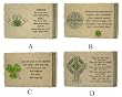 Pack Of 8 Irish Blessing Faithstone Home Decor Plaques #47712