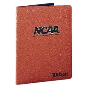 Click here to buy Wilson NCAA Basketball Leather Folder.