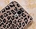 Yesoo Leather Wallet Case Cover with Aluminum Touch Pen and Silicone Key Chain for Samsung Galaxy S4 - Leopard Skin Pattern