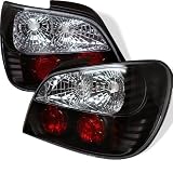02-03 Subaru Impreza Euro Taillights - JDM Black 