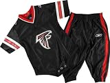Atlanta Falcons Infant 2-Piece Dazzle/Mesh Creeper Set - 24 months