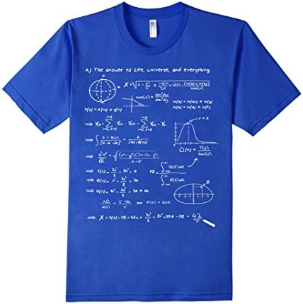 Men's Linux Answer Shirt T Programmer Hacker Anonymous  3XL Royal Blue