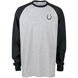 Reebok Indianapolis Colts Ash Gridiron Long Sleeve T-shirt