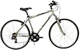 Columbia Journey Hybrid Bike, Silver, 19-Inch Frame