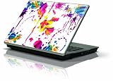 Skinit Protective Skin (Fits Latest Generic 13 Laptop/Netbook/Notebook); Chromatic Splatter White