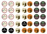 Crazy Cups Colombian Sampler, K-Cup Portion Pack for Keurig K-Cup Brewers (Pack of 35)