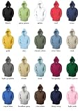 Kapuzen-Sweatshirt - Fruit of the Loom Hooded Sweat, Größe:XXL; Farbe:royal blue