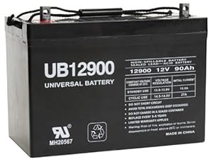 12V 90Ah Group 27 G3 Tahoe Pontoon Power Boat Trolling Motor AGM Battery