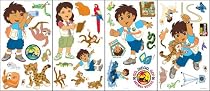 Go Diego Go Self-Stick Wall Applique