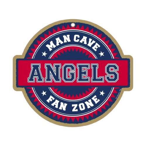 MLB Man Cave Fan Zone Wood Sign