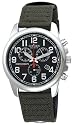 Citizen Eco-Drive Men's Chronograph Canvas Watch #AT0200-05E