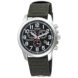 Citizen Men's Eco-Drive Chronograph Canvas Watch #AT0200-05E