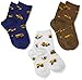 Jefferies Socks Boys 2-7 Construction Triple Treat Socks 3 Pair Pack