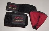 Wrist Wrap bands Wrist Wraps Med to Heavy Blk/Red