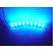 Blue 9 Led Flexible Strip Motorcycle/Car/Boat Light 12V